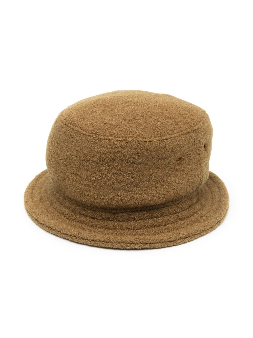 Woven wool bucket hat - Green