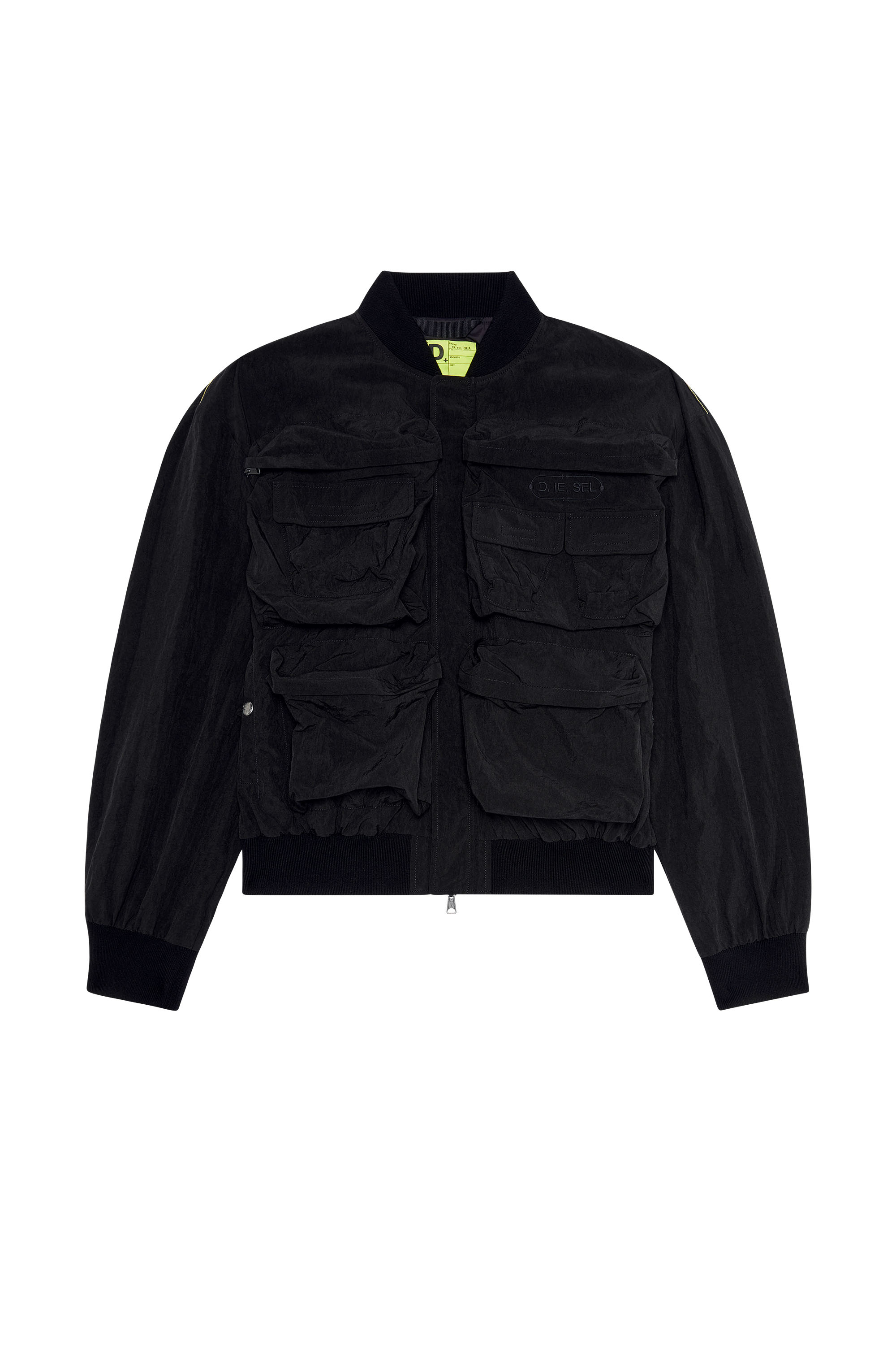 Four-pocket bomber jacket - Black