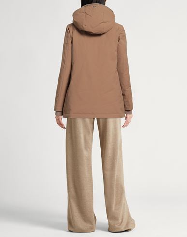Woman Puffer Camel Size 6 Polyester, Polyamide, Acrylic, Wool, Elastane