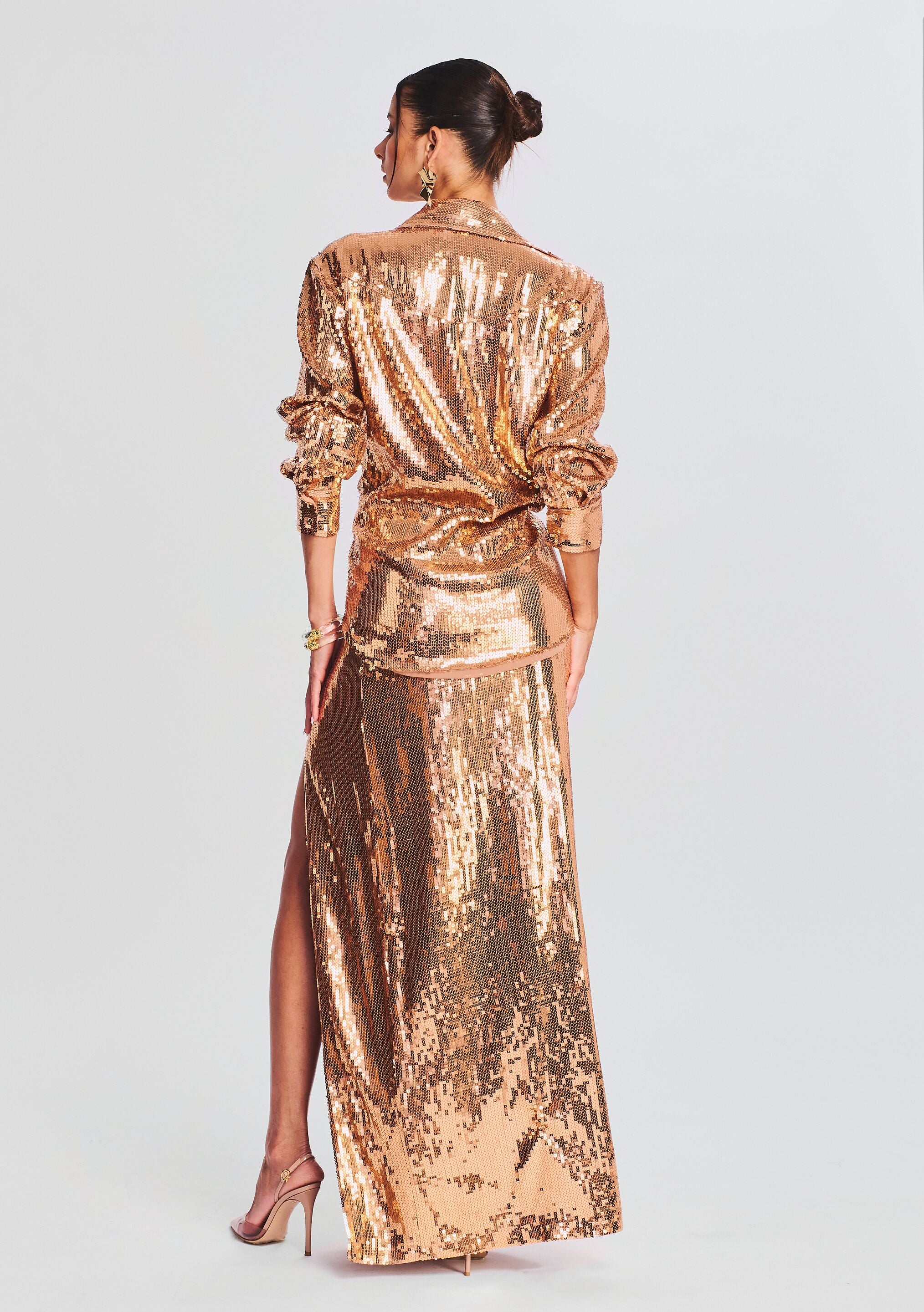 Savannah Sequin Maxi Skirt