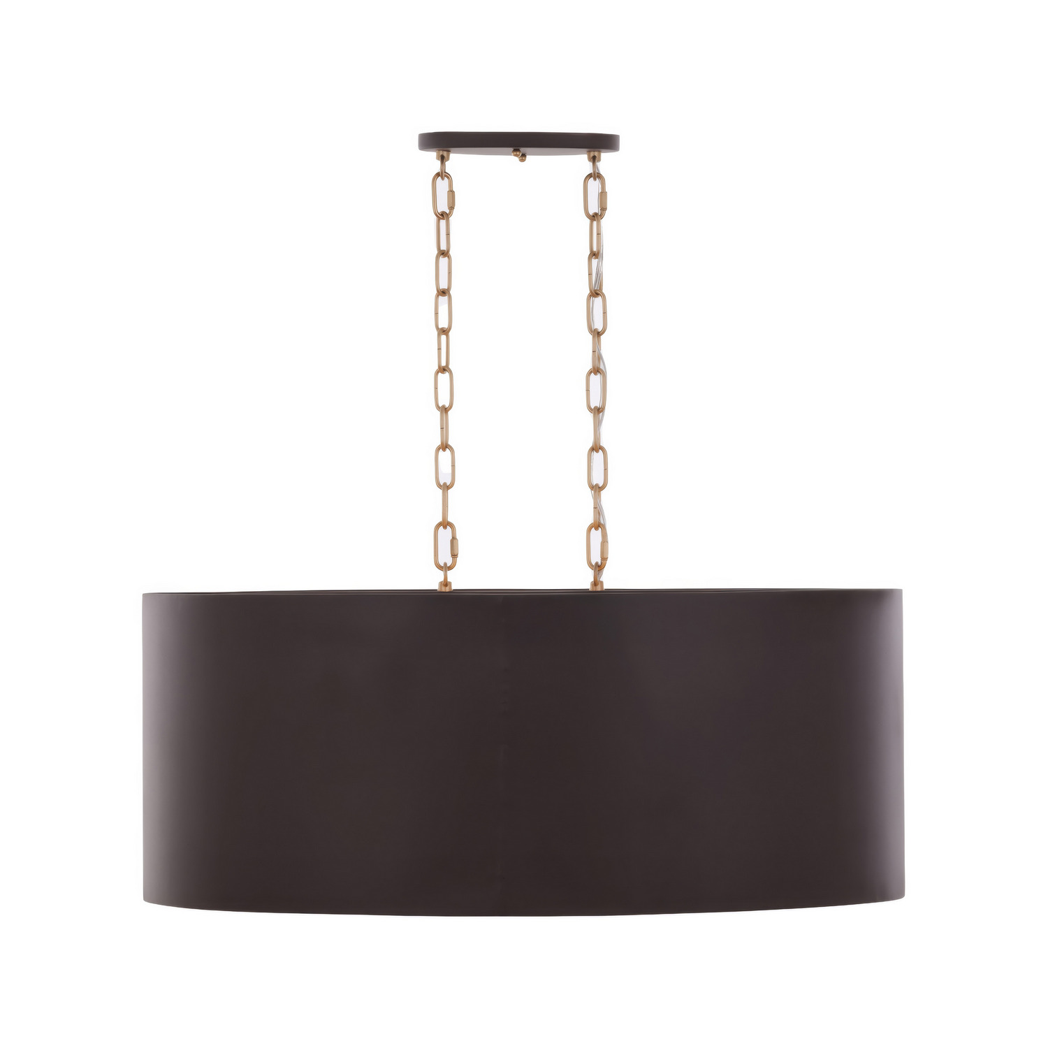 Dark Bronze French Gold Pendant from the Cannery Collection