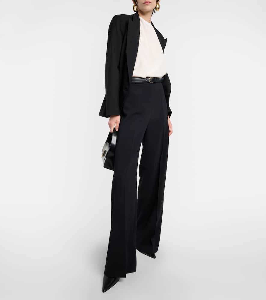 Silk crêpe top