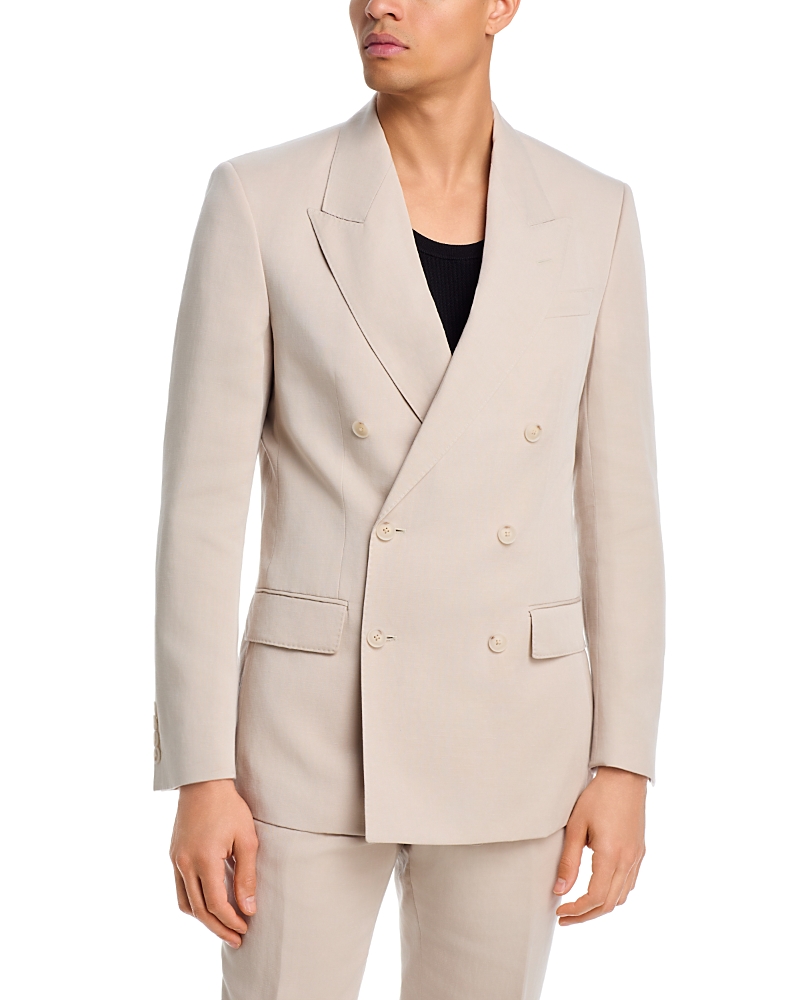 X Beckham Regular Fit Double Breasted Sport Coat