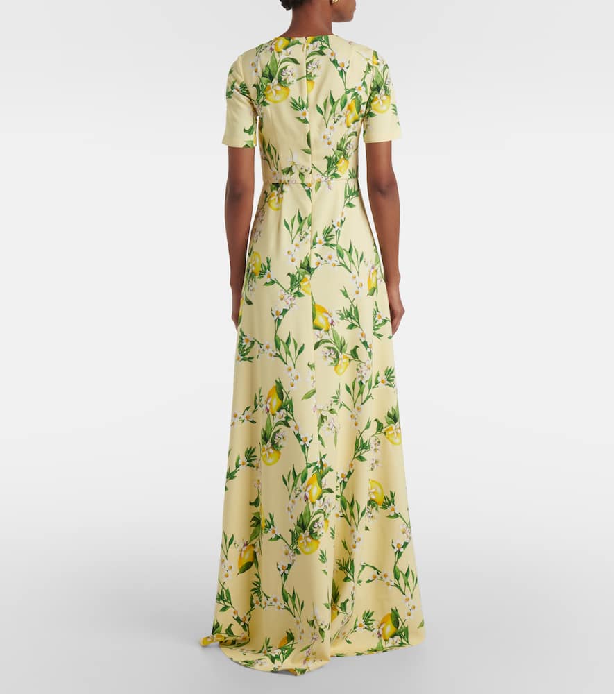 Floral maxi dress