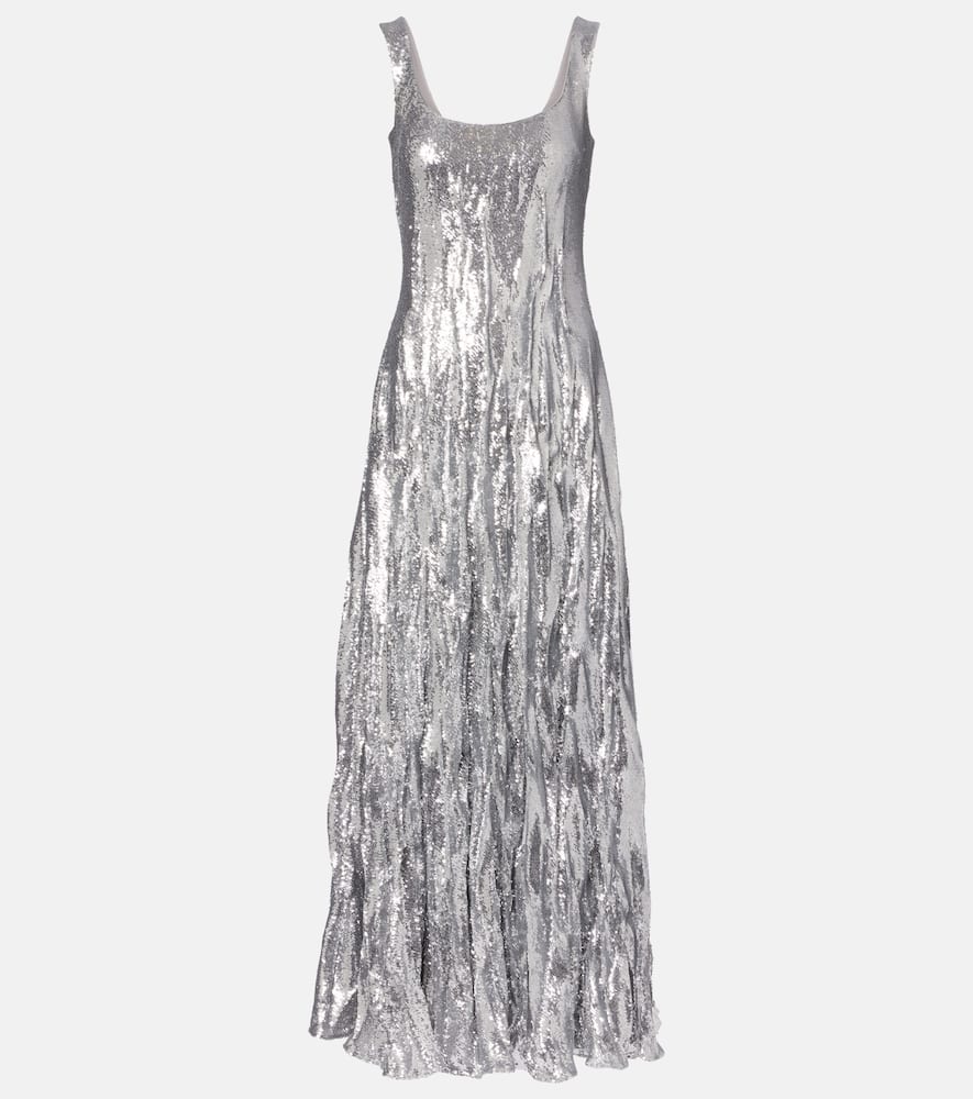 Sequined gown