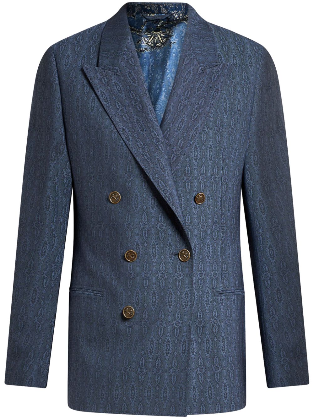 Double-breasted blazer - Blue