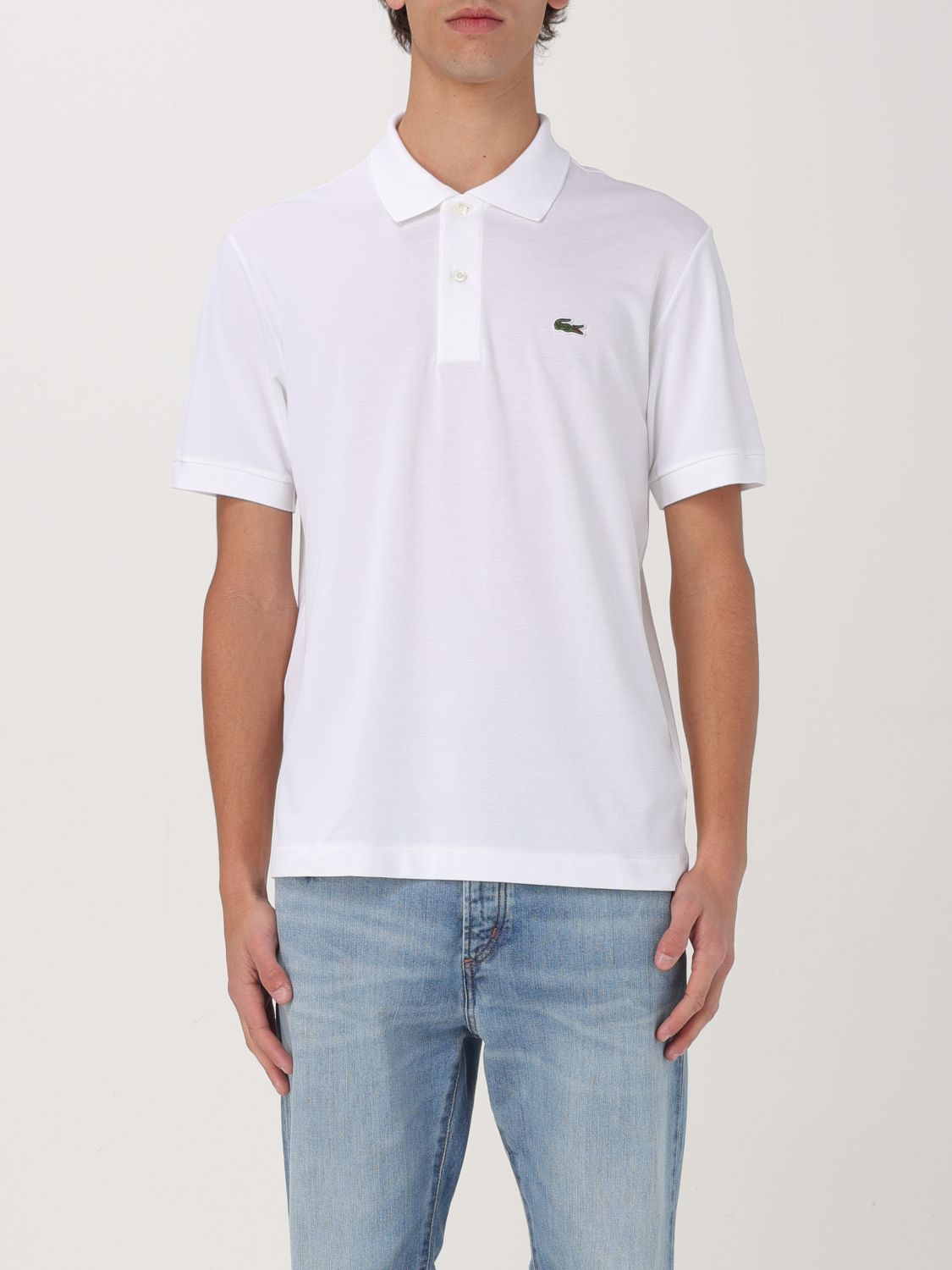 Polo Shirt Men color White
