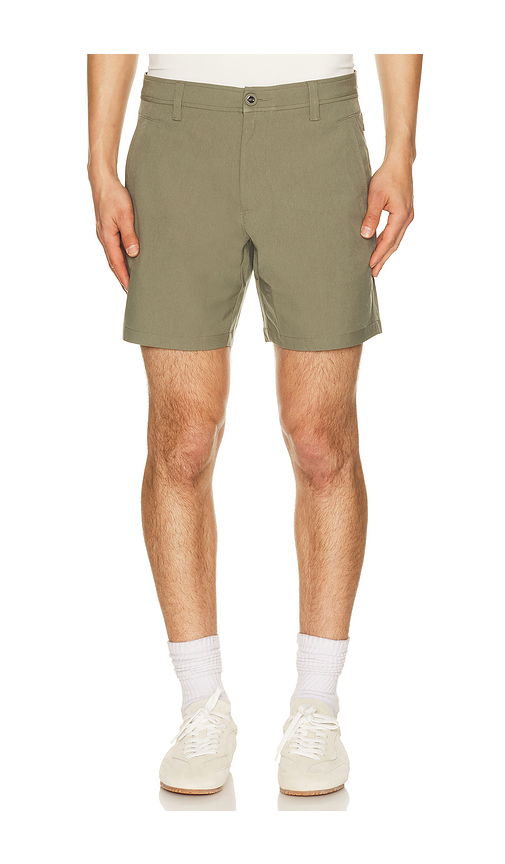 Rhone 7 Nomad Tech Chino Short in Olive. 38. Also , 30, 31