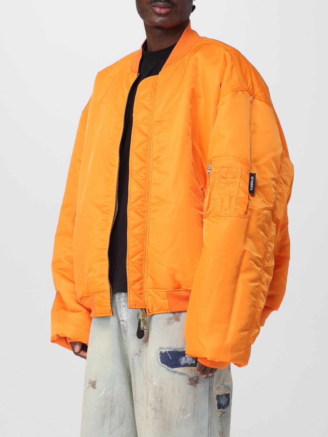 X Alpha Industries reversible bomber jacket - Orange