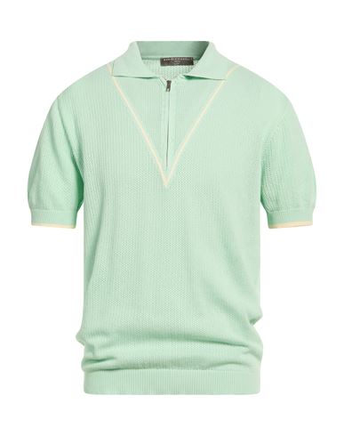 Lab Man Sweater Light green Size L Cotton
