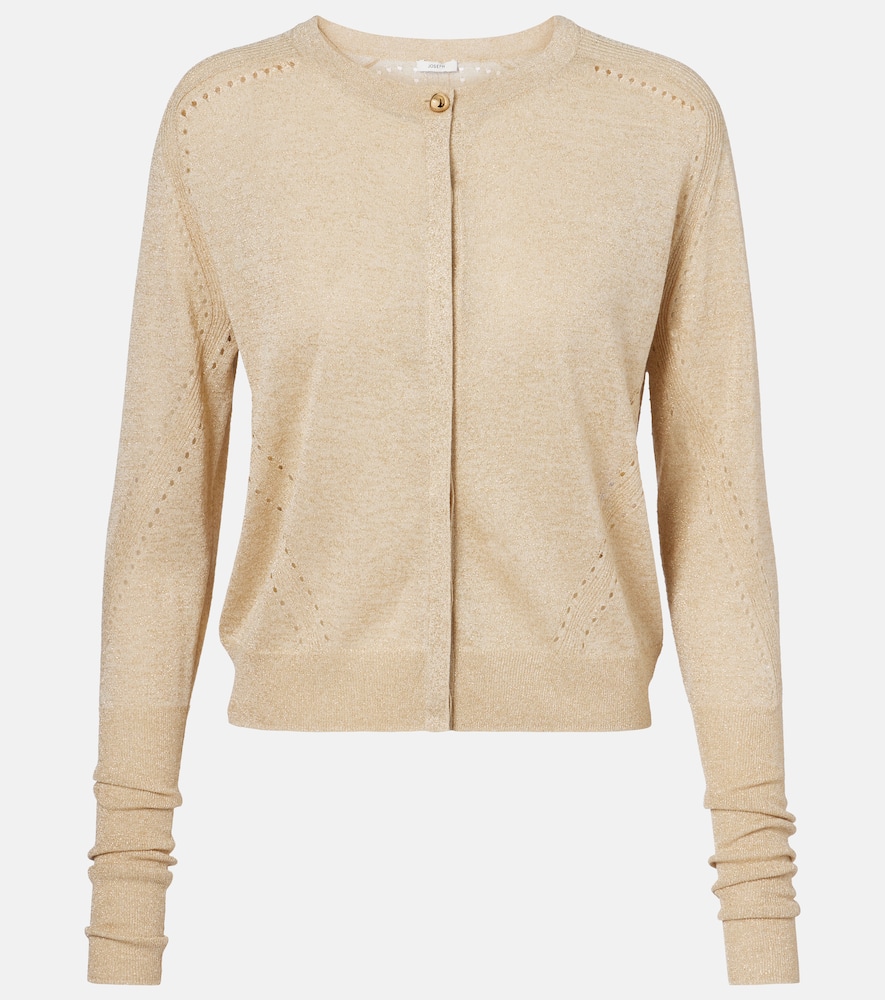 Tasse lamé cardigan