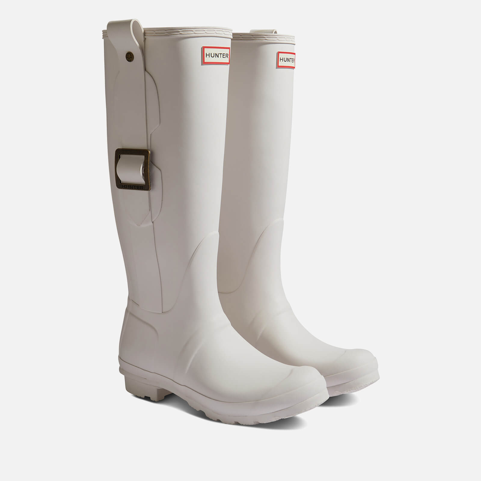 Hunter Women's Original Tall Exaggerated Buckle Rubber Wellies - UK 3