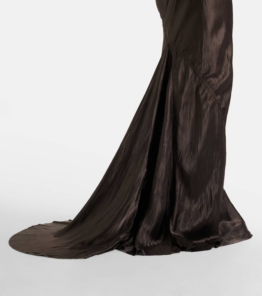 Seb satin gown