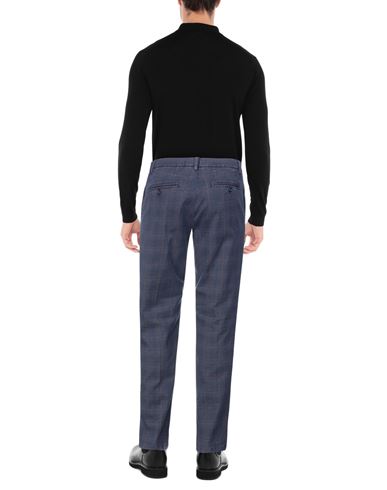 Man Pants Midnight blue Size 36 Cotton, Linen, Elastane