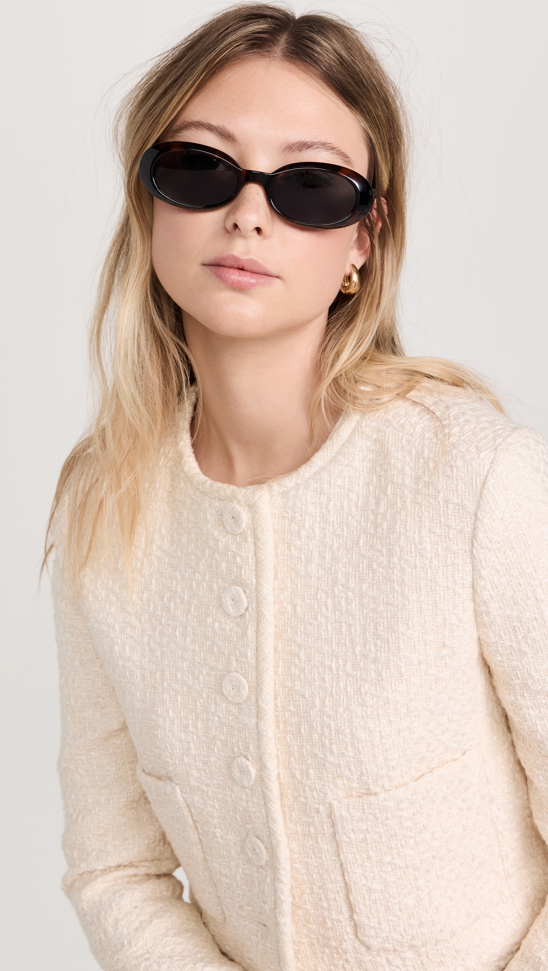 Work It! Sunglasses Dark Tort One Size