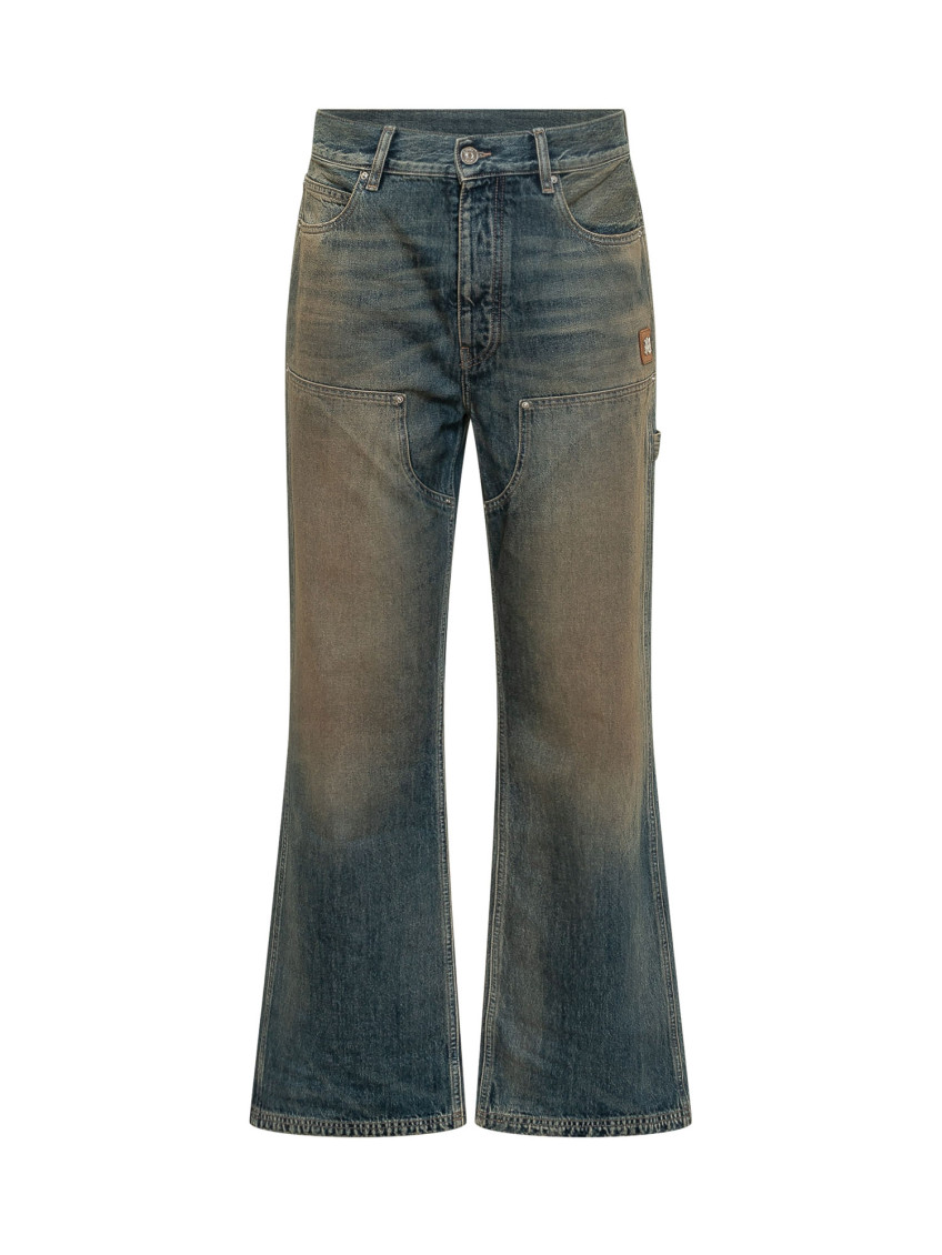 Blue Flared Jeans