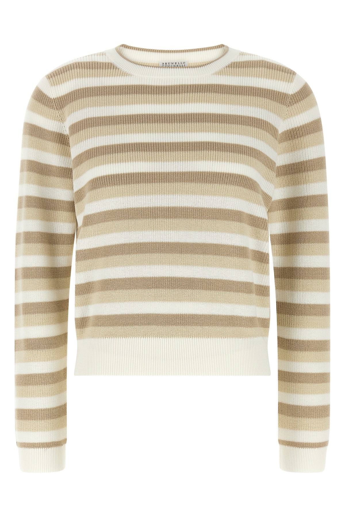Striped Cotton Sweater