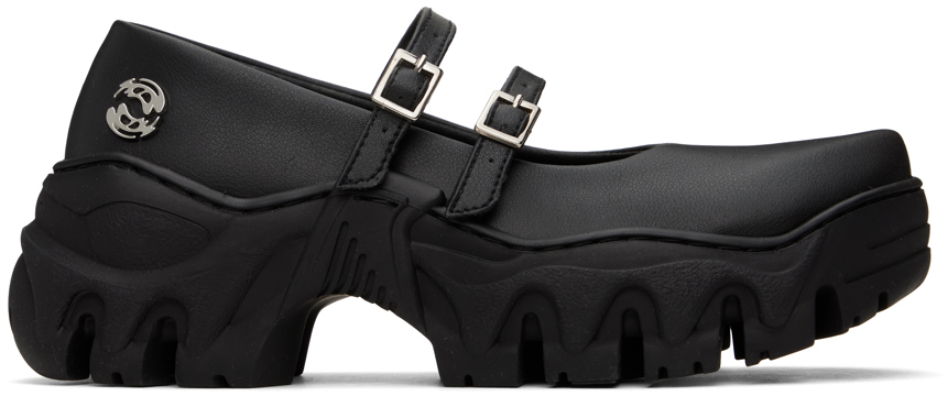 Rombaut Black Boccaccio II MJ Ballerina Flats