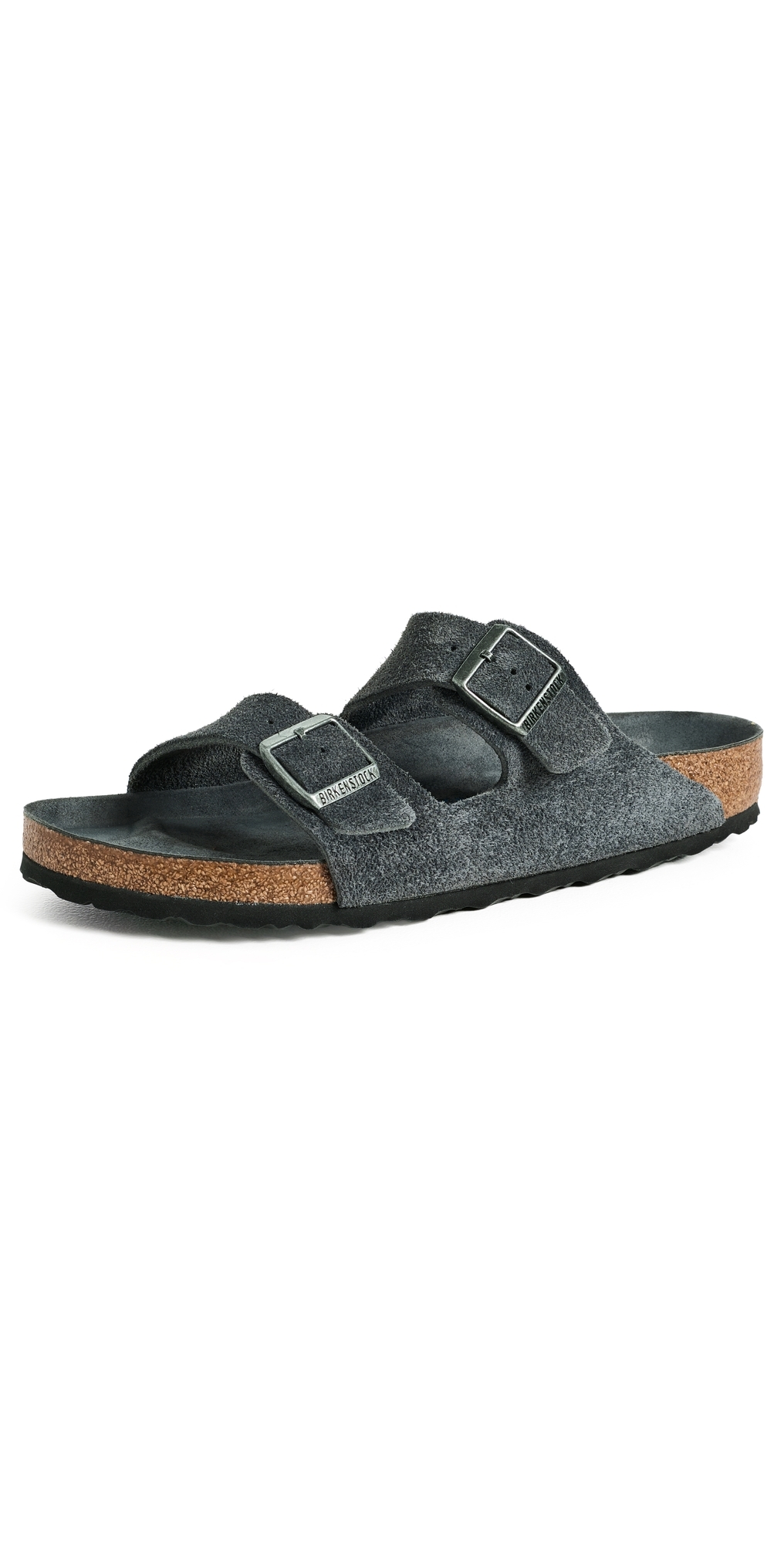 Arizona Soft Footbed Tonal Sandals Charcoal