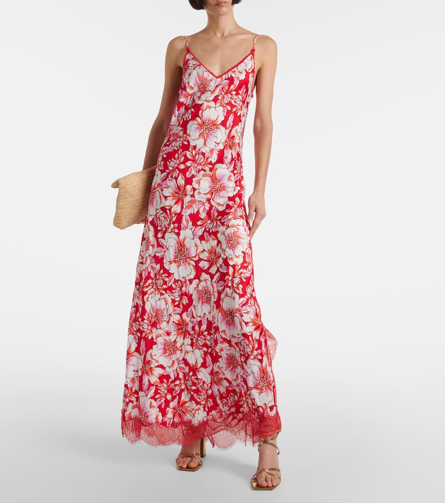 Lucia printed midi dress