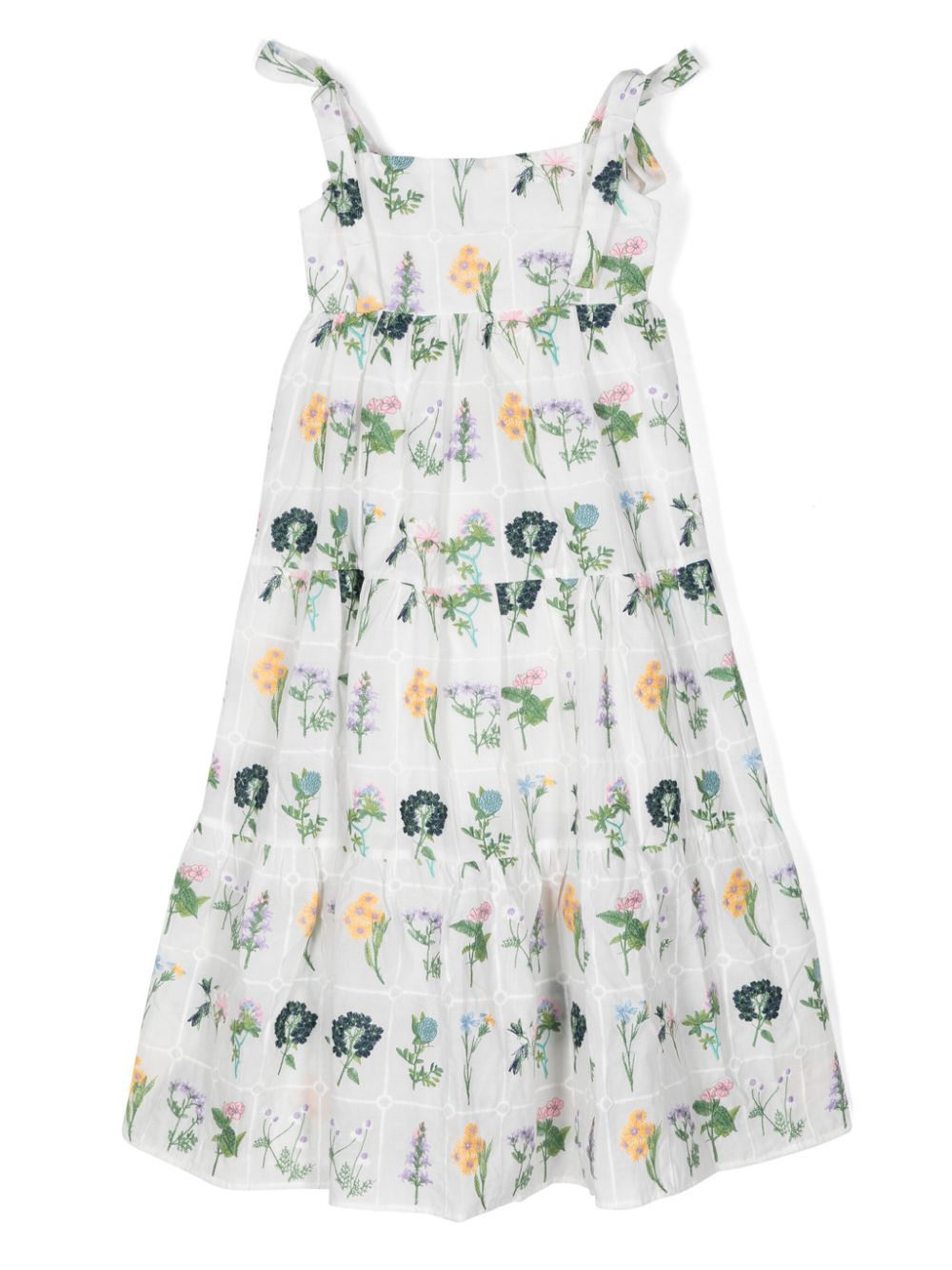 Freya empire-line dress - White