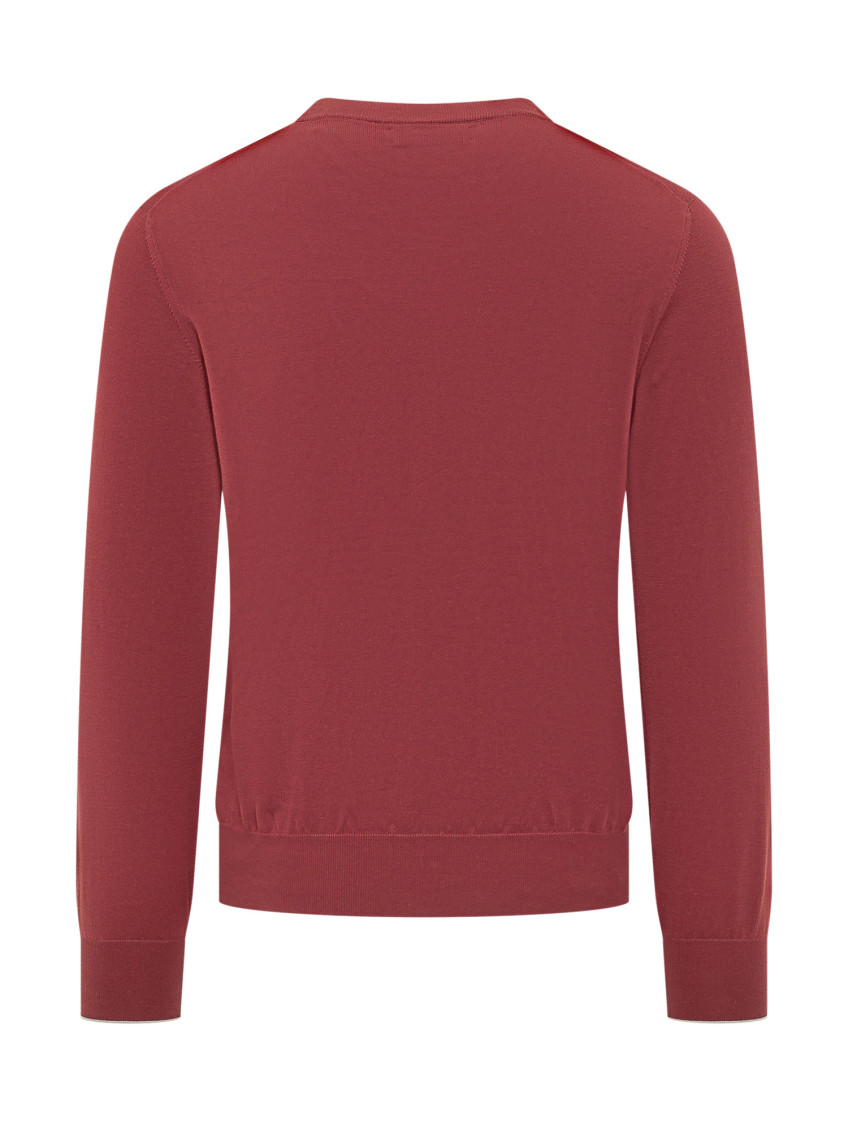 Red Crew Neck Sweaters