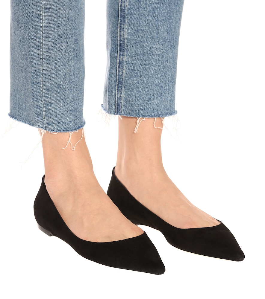 Jimmy Choo Romy suede ballet flats