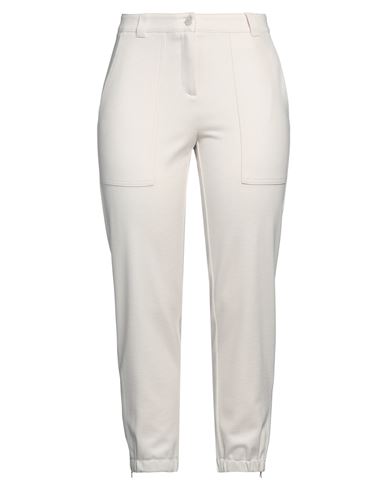 Cambio Woman Pants Cream Size 14 Virgin Wool, Polyamide, Elastane