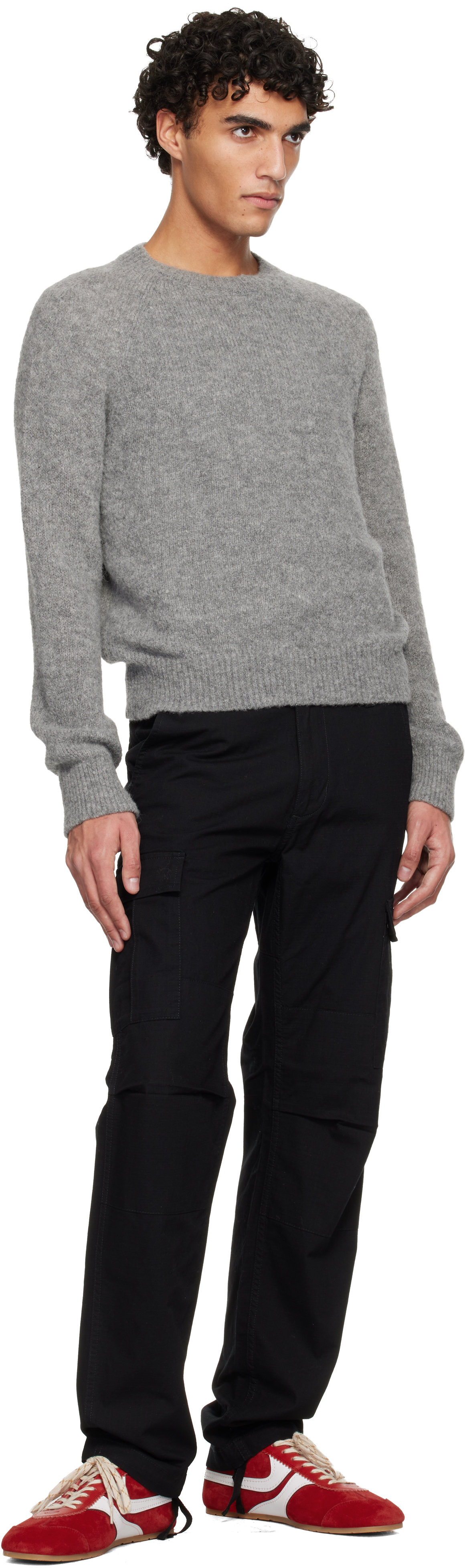 Black Aviation Cargo Pants
