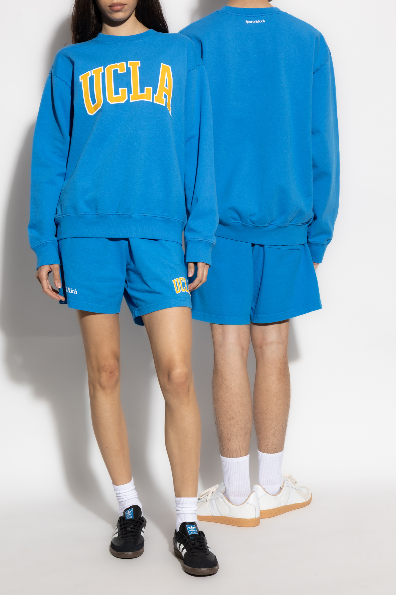 Sporty & Rich Shorts From The `UCLA` Collection, Unisex, Blue