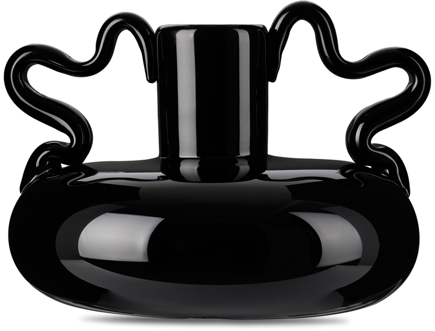 Sophie Lou Jacobsen Black 'Le Mouvement' Vase