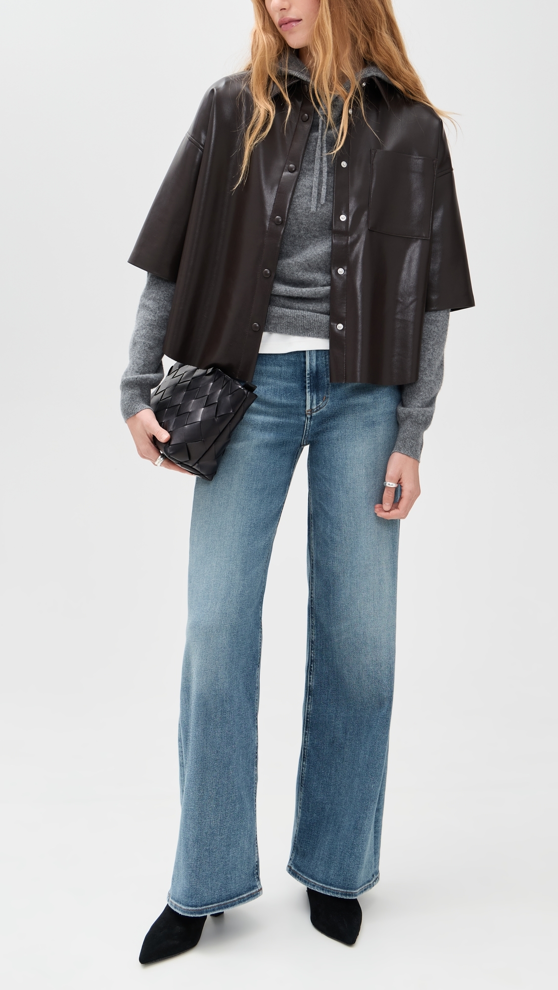 Lyra Long Wide Leg Jeans Cooper