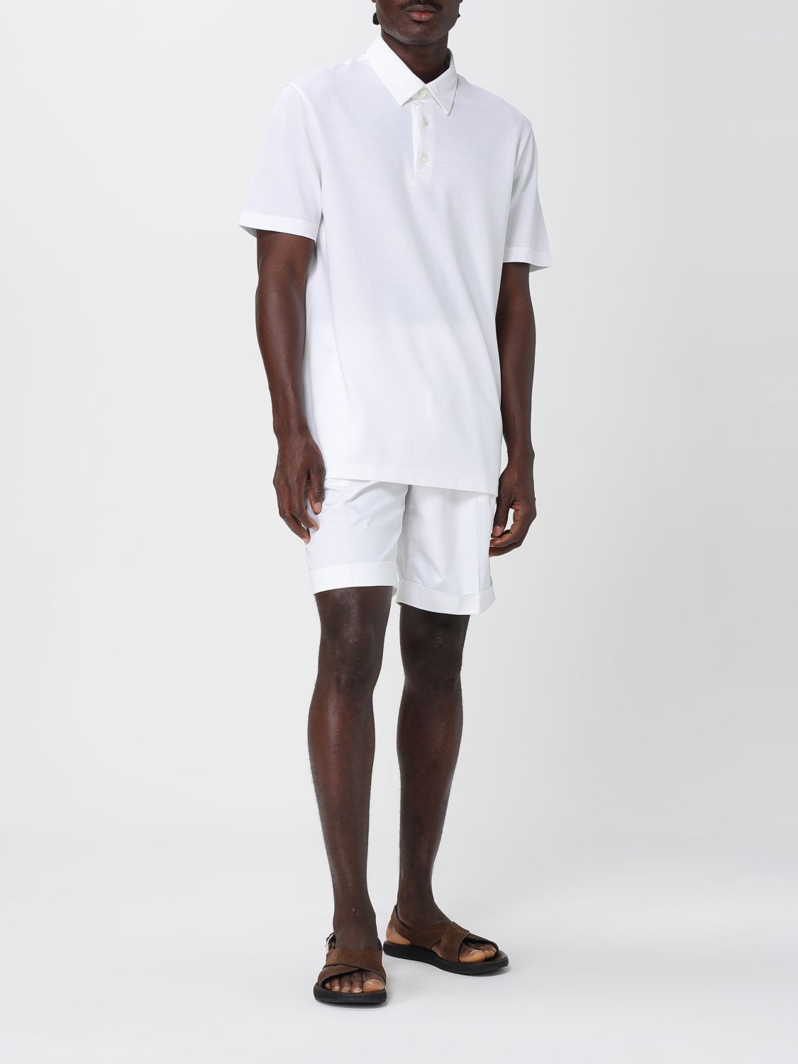 Polo Shirt BRIONI Men color White
