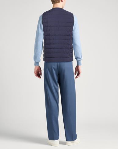 Man Vest Navy Size 40 Polyester