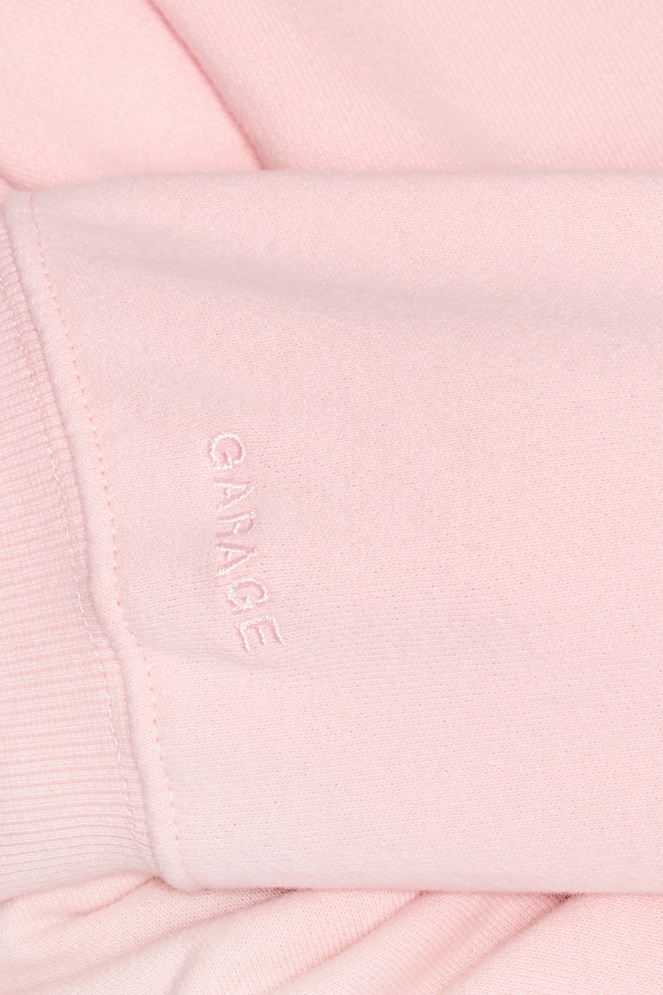 SoftTerry™ Off Shoulder Sweatshirt - Pink - Women Clothing