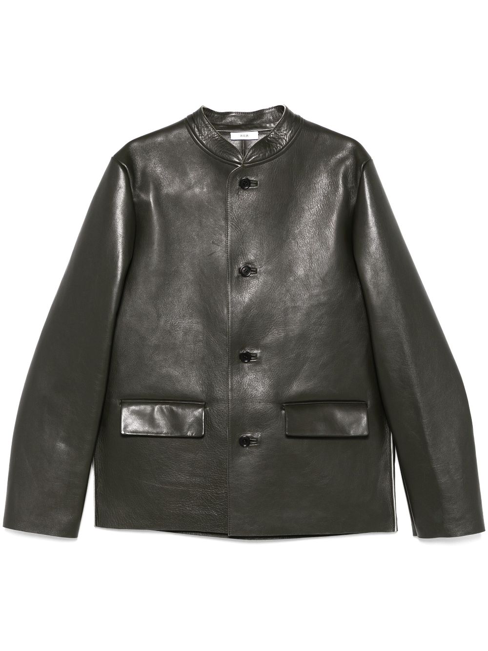 Leather jacket - Green