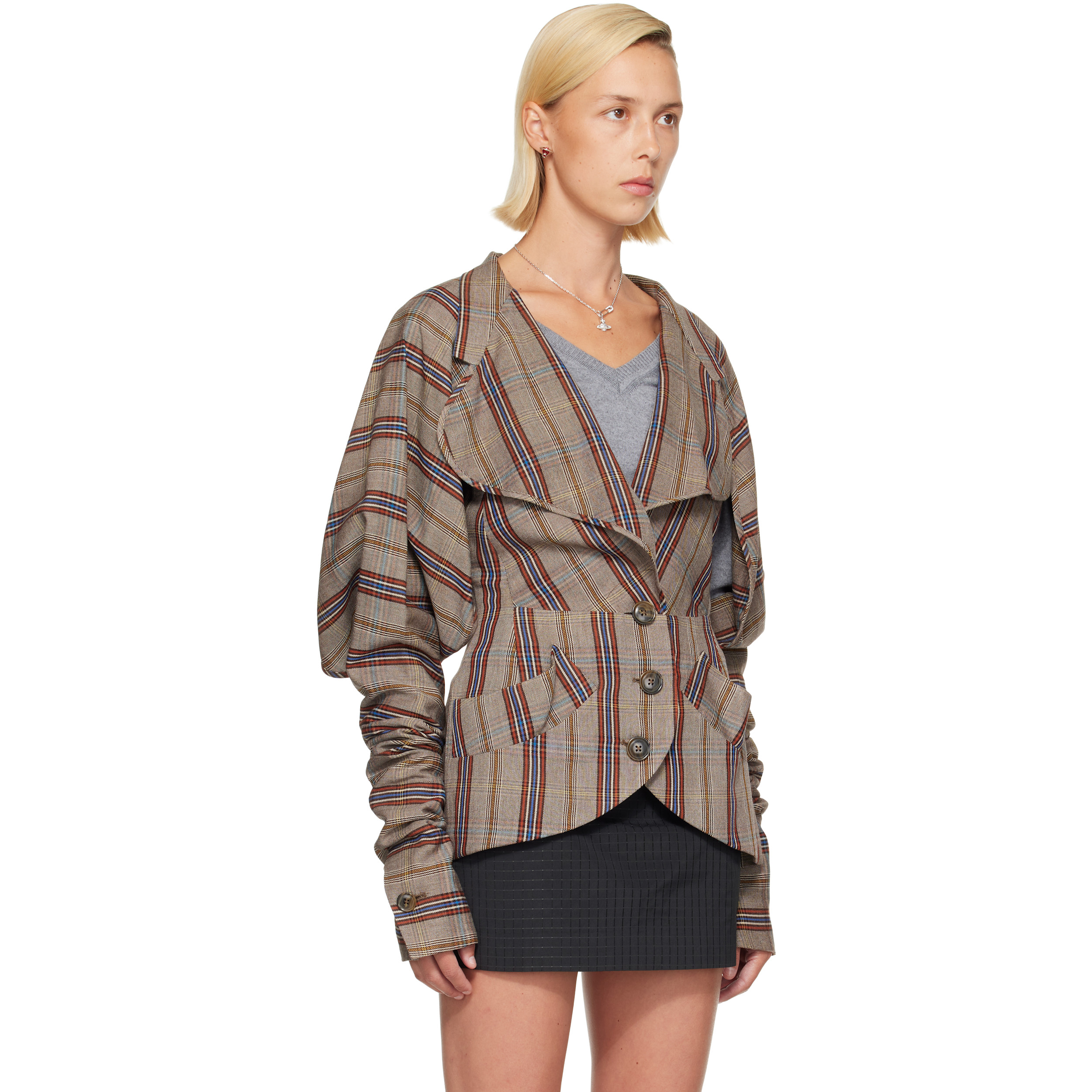 Taupe Appetizer Blazer