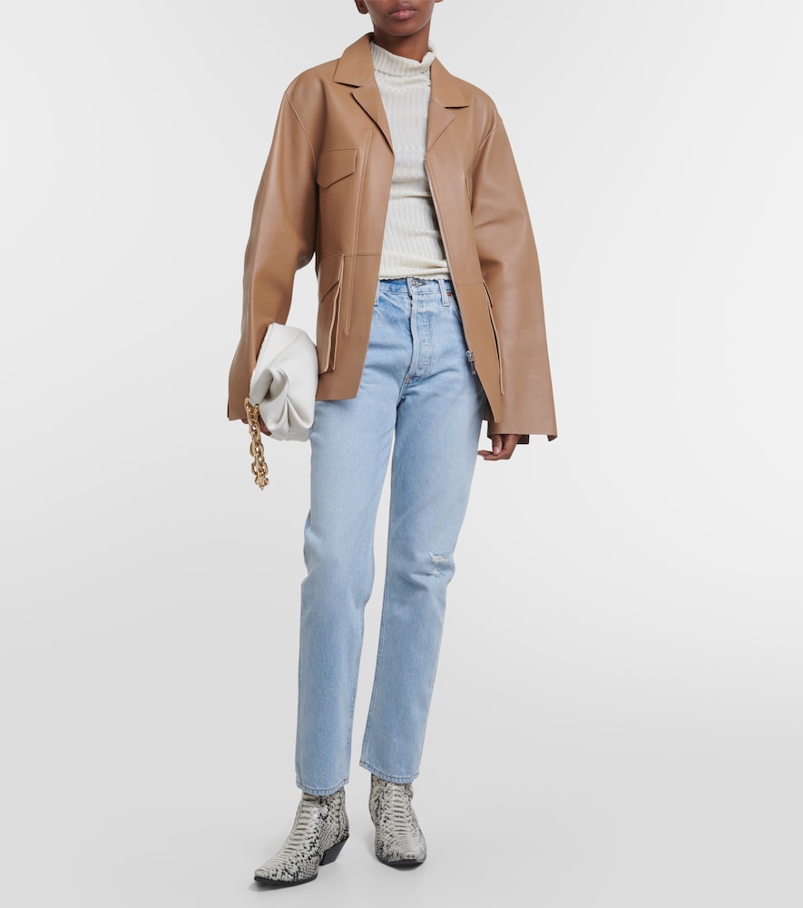 Charlotte high-rise straight jeans