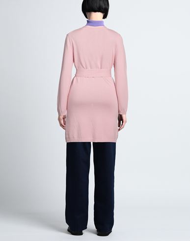 N. o.w. Andrea Rosati Cashmere Woman Cardigan Pink Size S Cashmere, Viscose, Wool, Polyamide