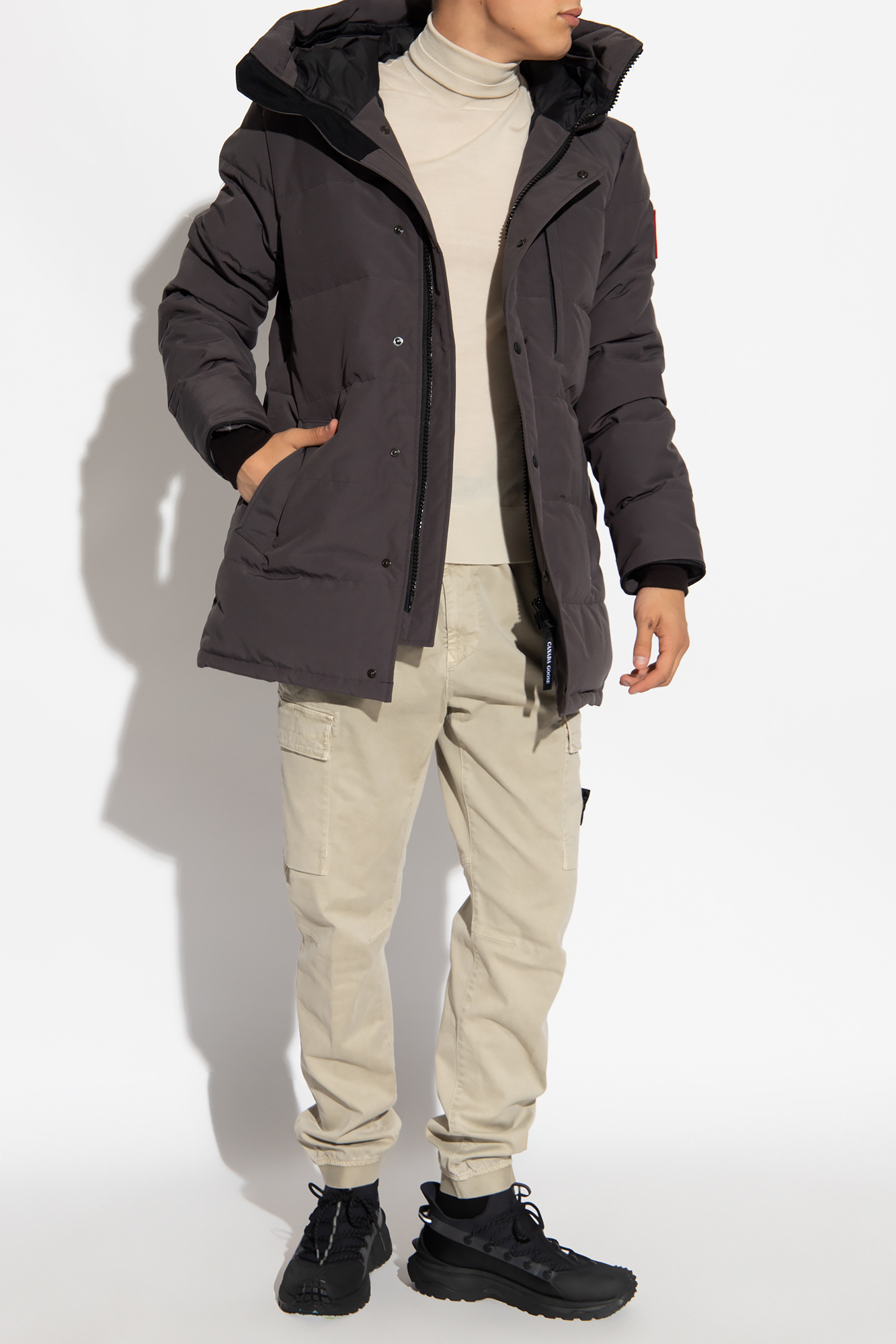 ‘Carson’ Down Jacket, Men's, Grey