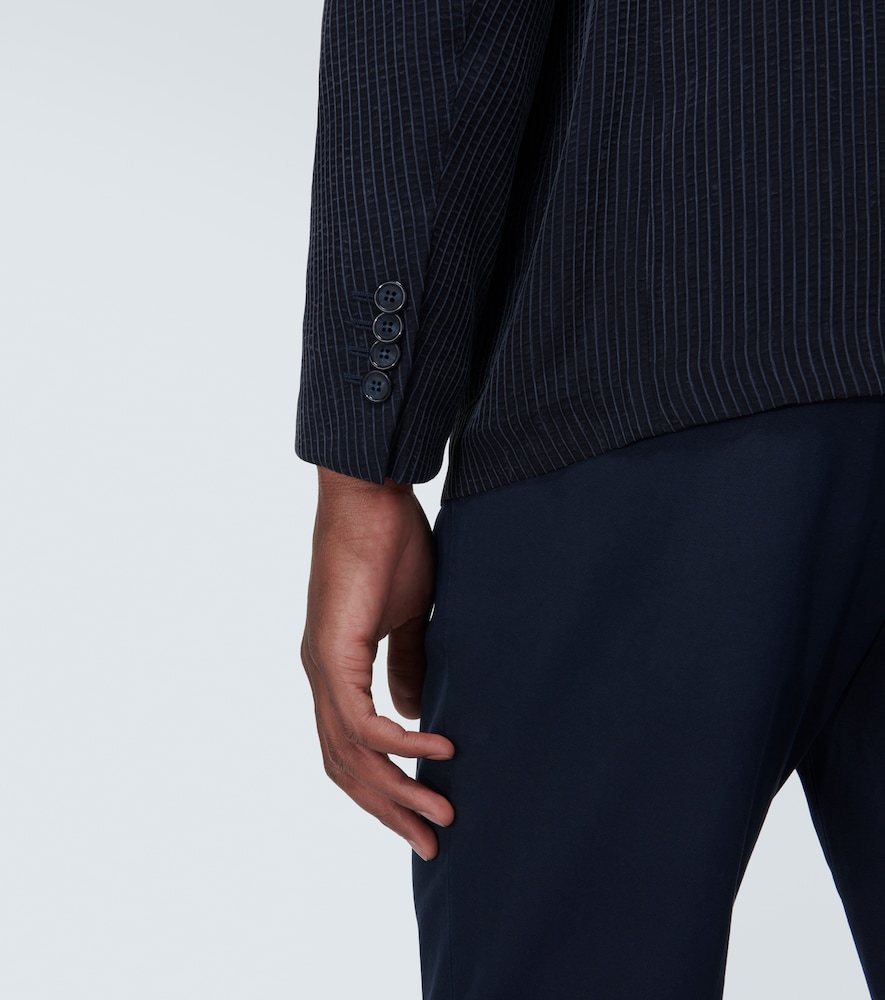 Pinstripe blazer