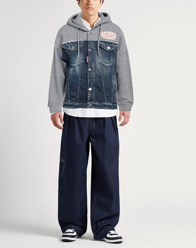 Man Denim outerwear Blue