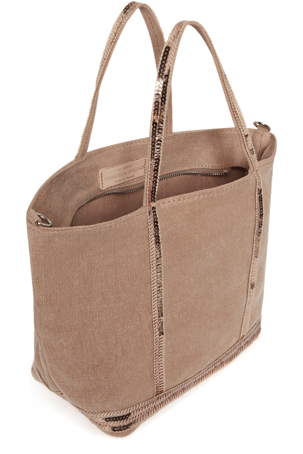 Linen S cabas tote bag
