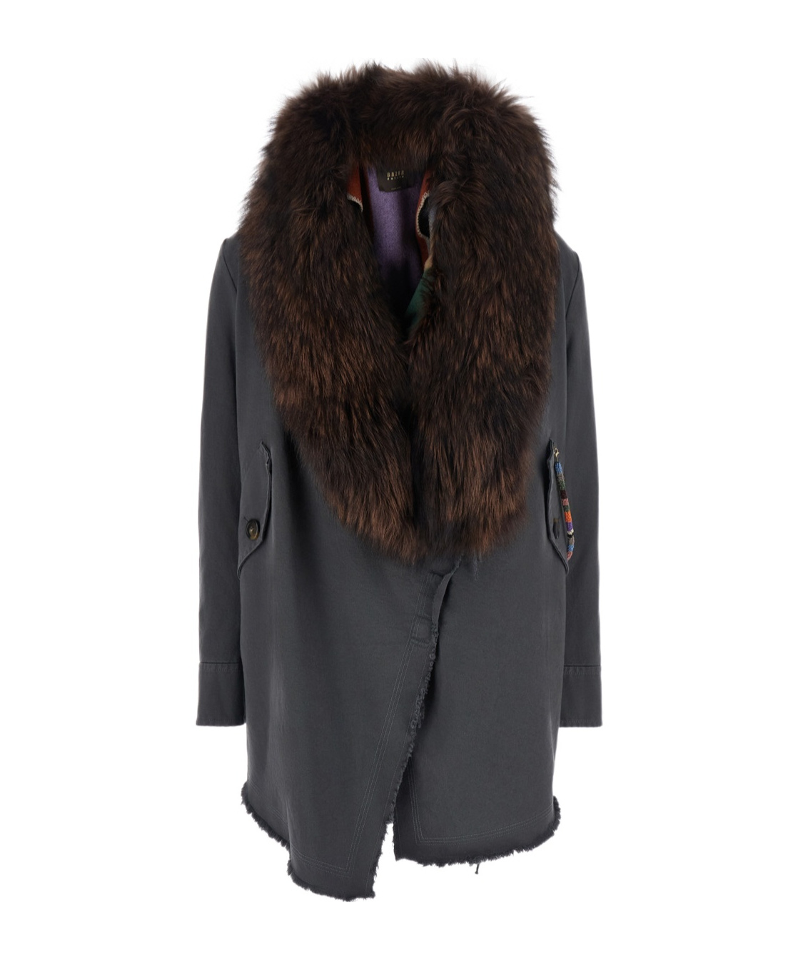 Frayed coat
