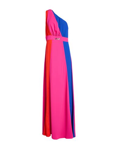 Woman Maxi dress Fuchsia Size 10 Polyester