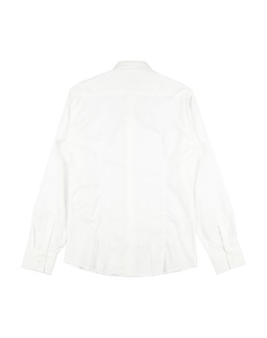 Kid Boy Shirt White Size 10 Cotton, Elastane
