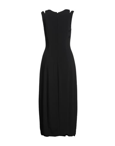 Woman Maxi dress Black Size 10 Viscose, Elastane