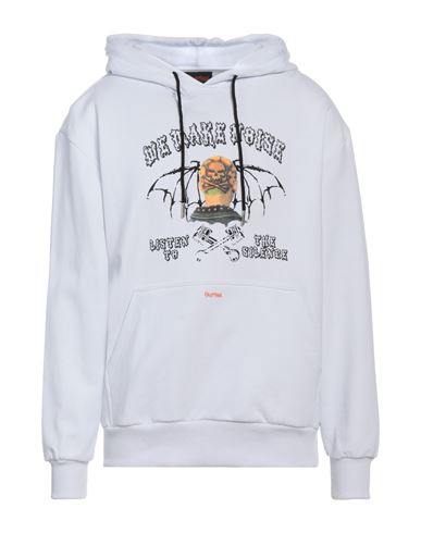 Man Sweatshirt White Size M Cotton