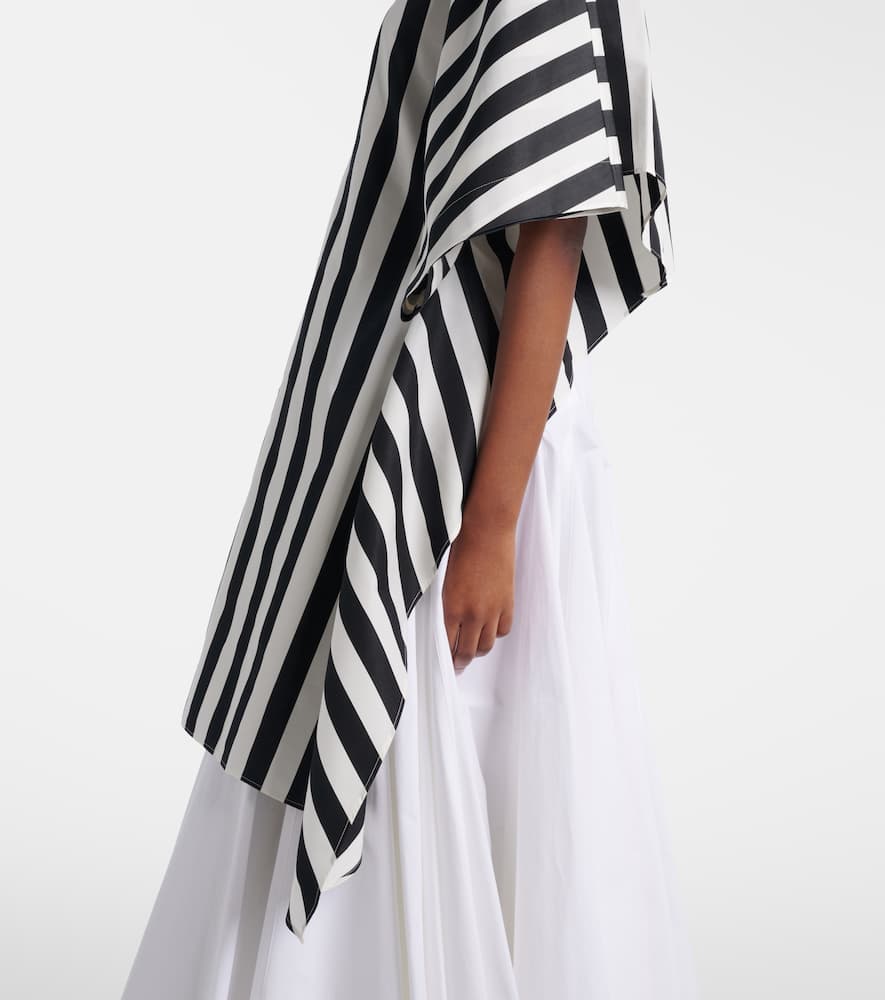 Moisson striped cotton and silk tunic