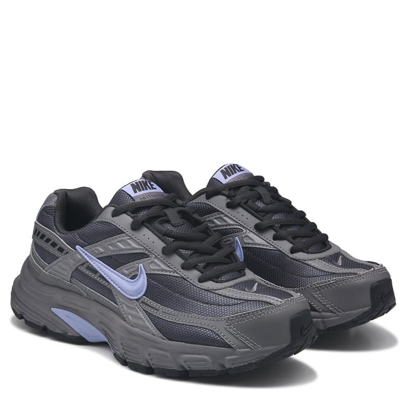 Women's Initiator Retro Sneakers (Dark Grey/Purple)
